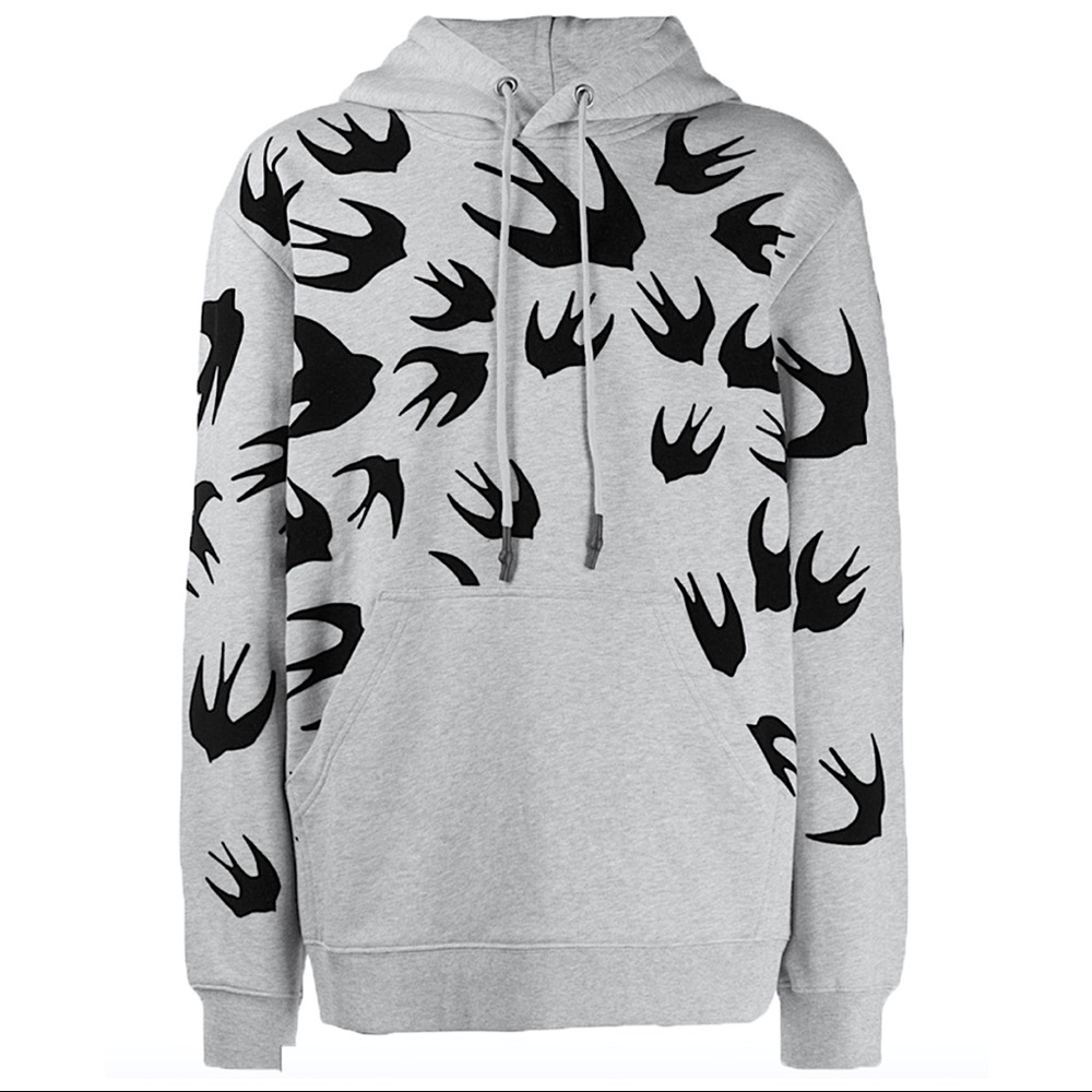 MCQ “SWALLOWS ALL OVER” HOODIE
